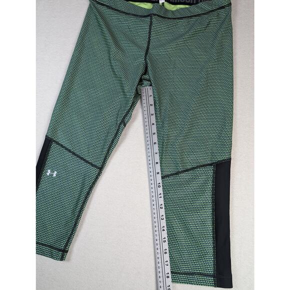 Under Armour Women's Heat Gear Compression Capri Performance Pant Size Large - Picture 4 of 4